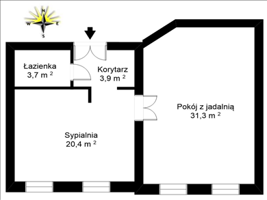 Mieszkanie na sprzedaż, Poznań, Łazarz