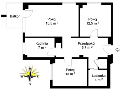 Mieszkanie na sprzedaż, Warszawa, Mokotów, Służew, Sonaty