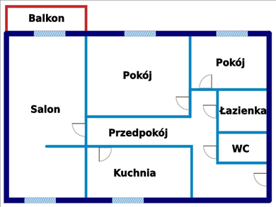 Mieszkanie na sprzedaż, Jasielski, Jasło gm, Jasło, Kochanowskiego